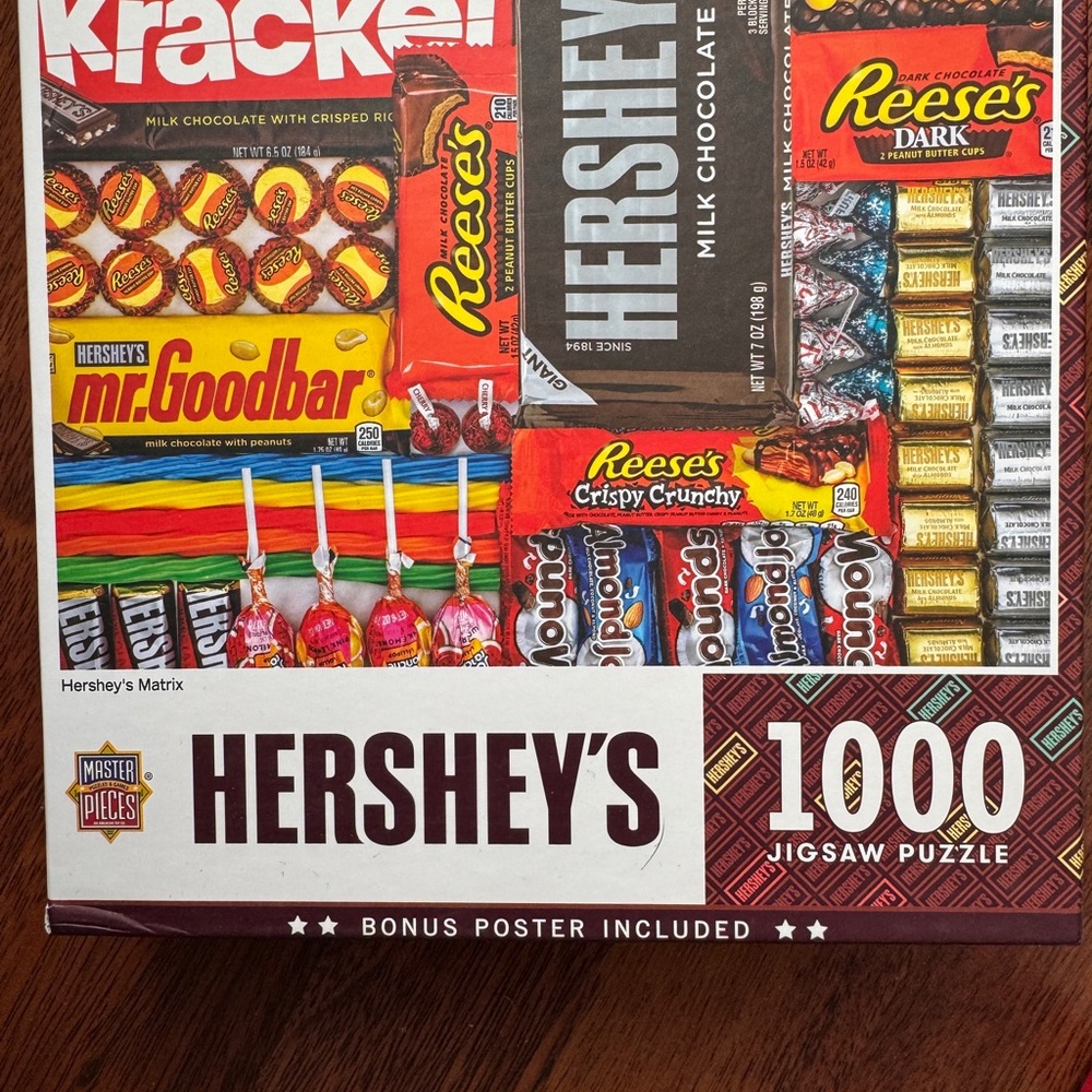 Hershey's 1000 Piece Jigsaw Puzzle